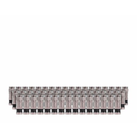 Jonard Tools RG6 Connectors, 50PK RG6-50